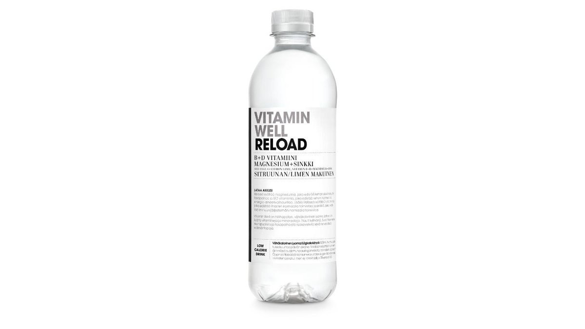 Vitamin Well Reload hyvinvointijuoma 500ml