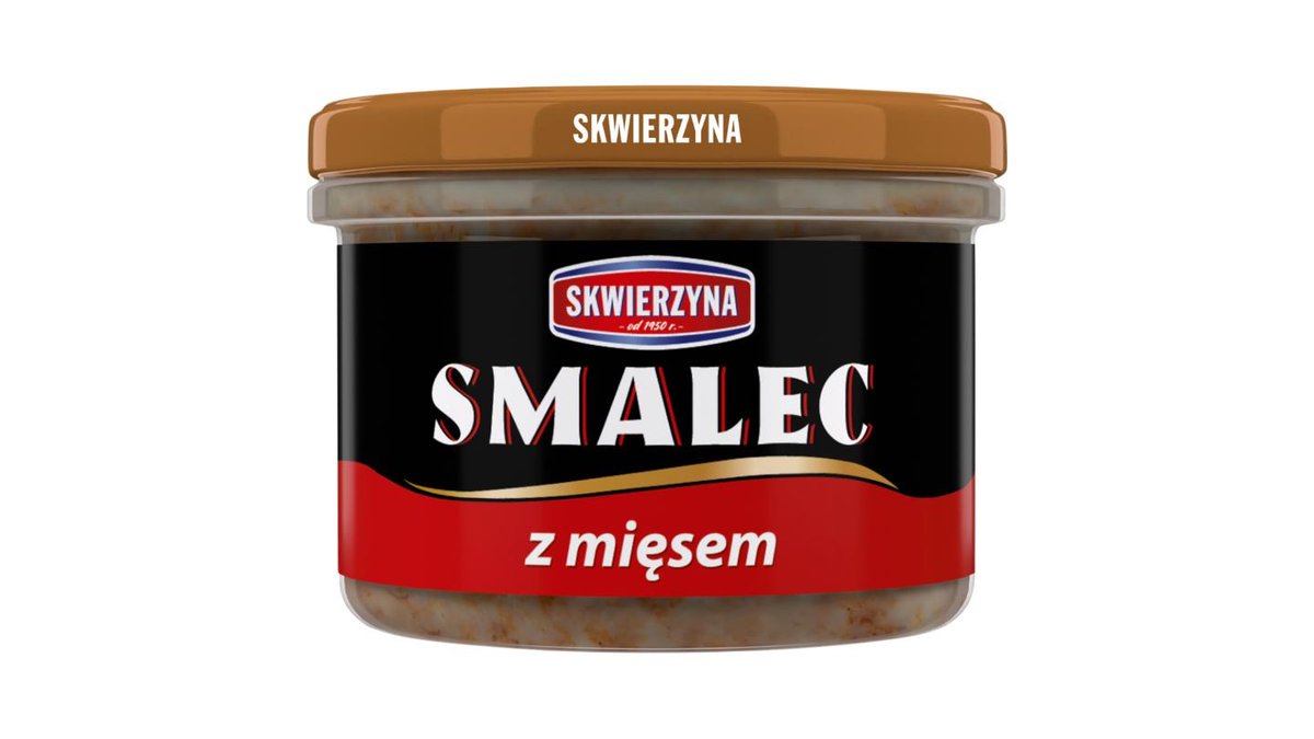 Skwierzyna Smalec z mięsem 160 g
