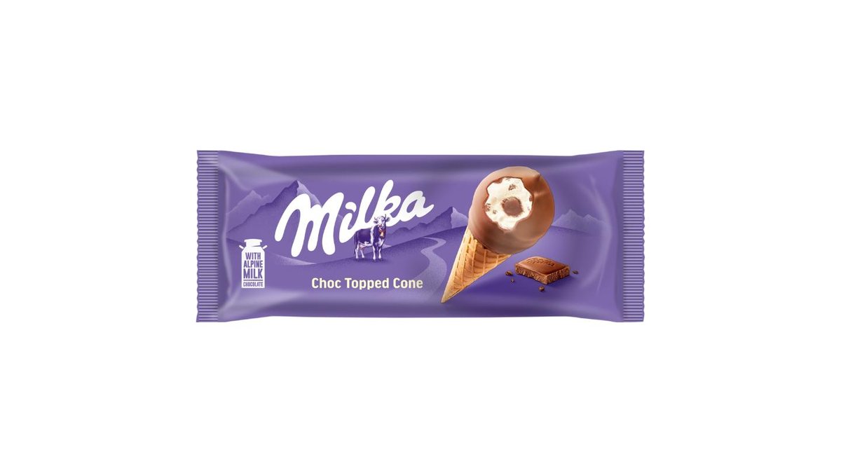 Milka Lody o smaku waniliowym z kawałkami czekolady mlecznej 100 ml