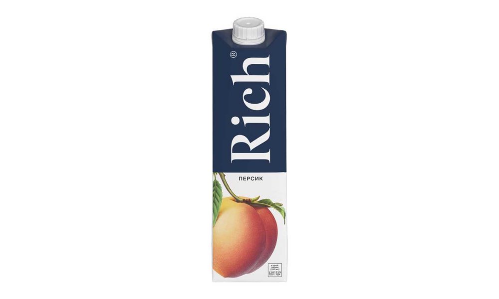 Нектар Rich персиковый 1 л