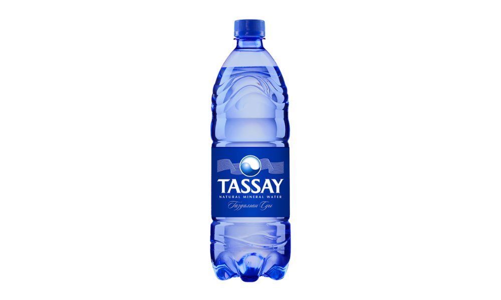 Вода TASSAY Питьевая газированная 1л п/у