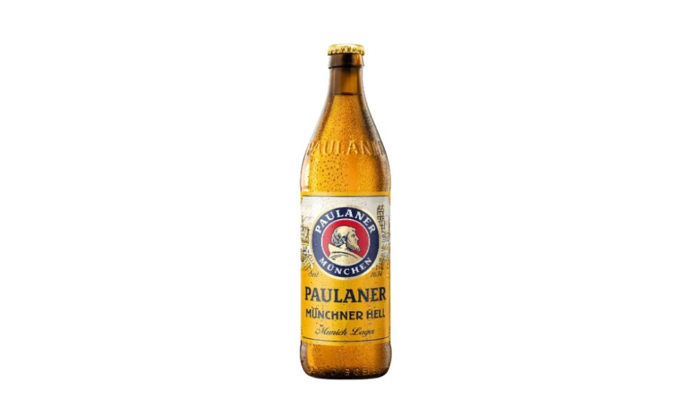 Пиво Paulaner Munchner Hell светлое с/б 0,5л