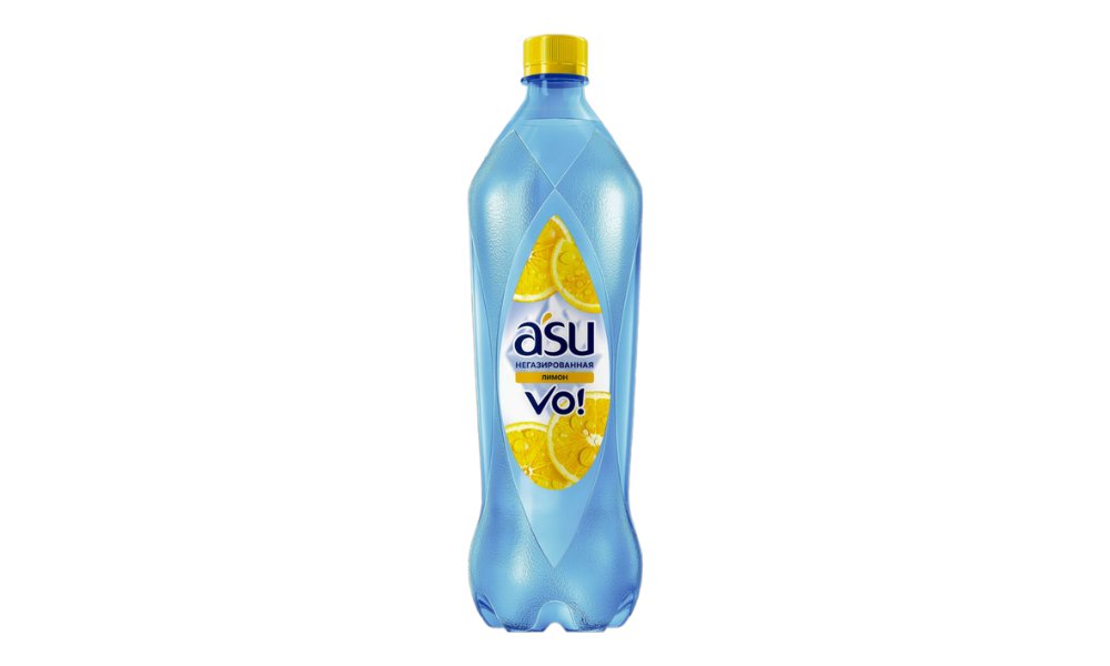 Вода ASU VO Со вкусом Лимон негазированная 1л п/у