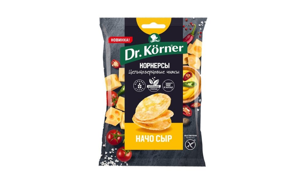 Хлебцы JR KORNER С сыром Начо 50г м/у