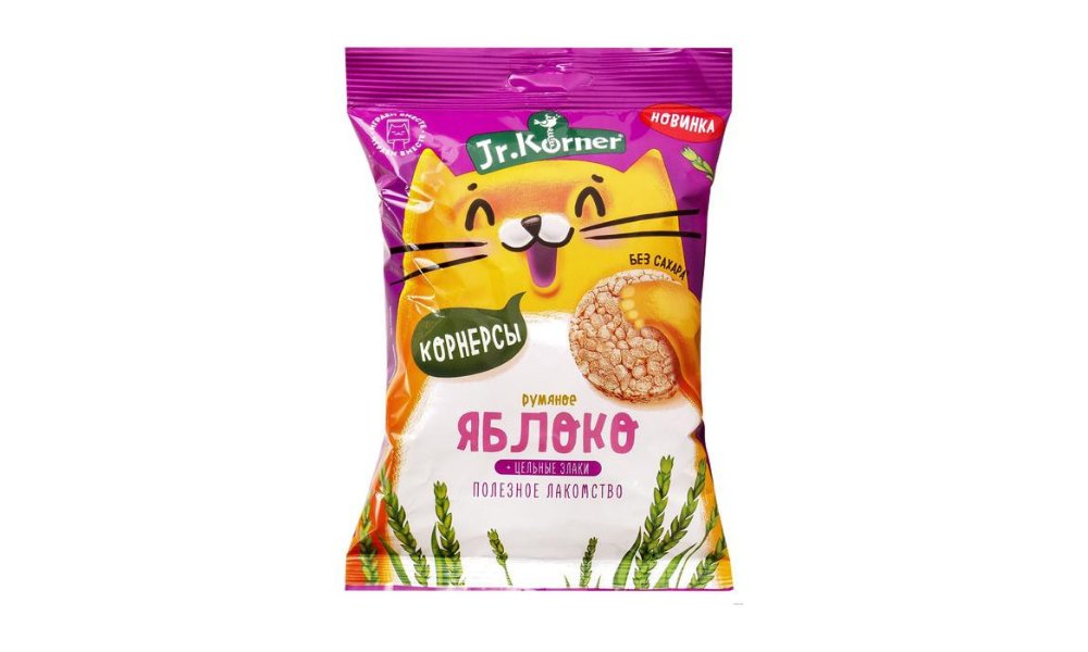 Хлебцы JR KORNER С яблочным соком 50г м/у