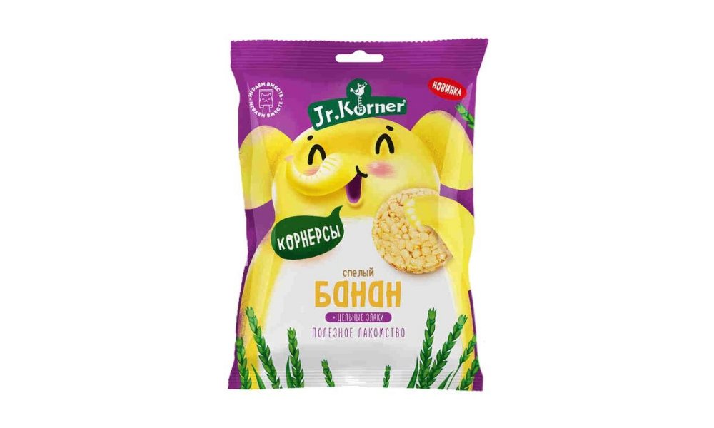 Хлебцы JR KORNER С бананом 50г м/у