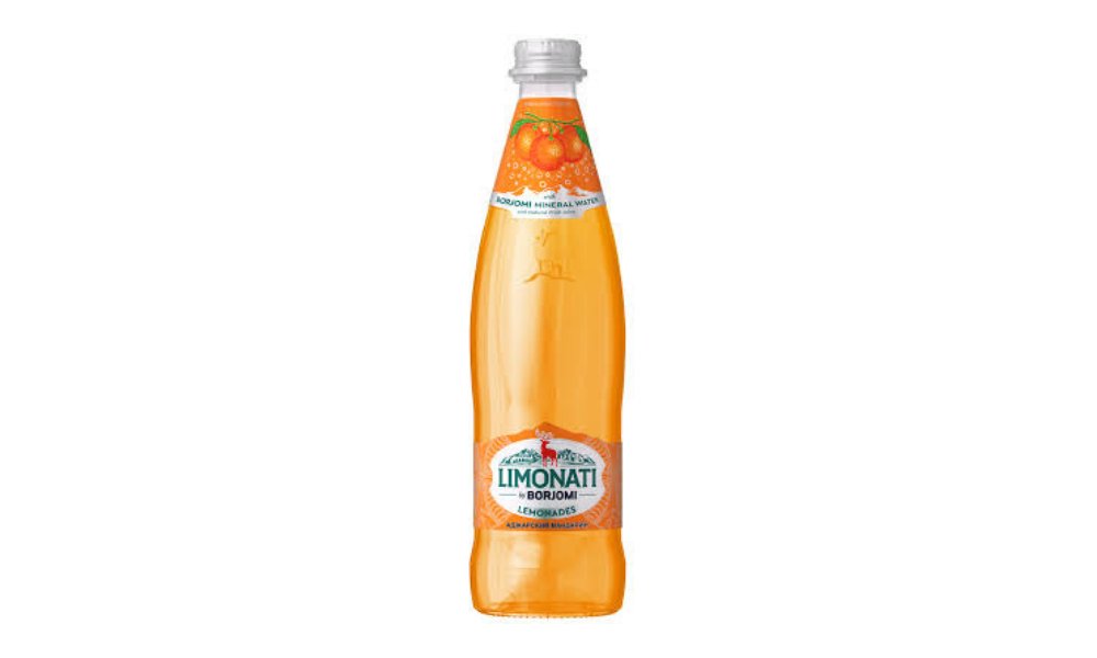 Лимонад BORJOMI Мандарин 0,5л с/б