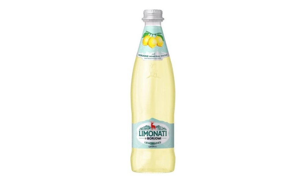 Лимонад BORJOMI Цитрус 0,5л с/б