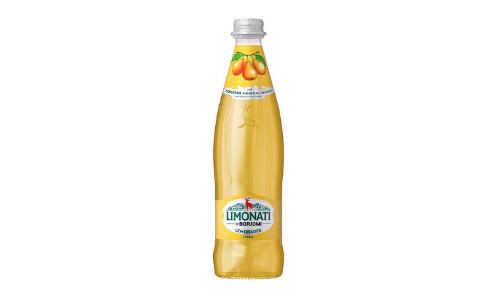 Лимонад BORJOMI Груша 0,5л с/б
