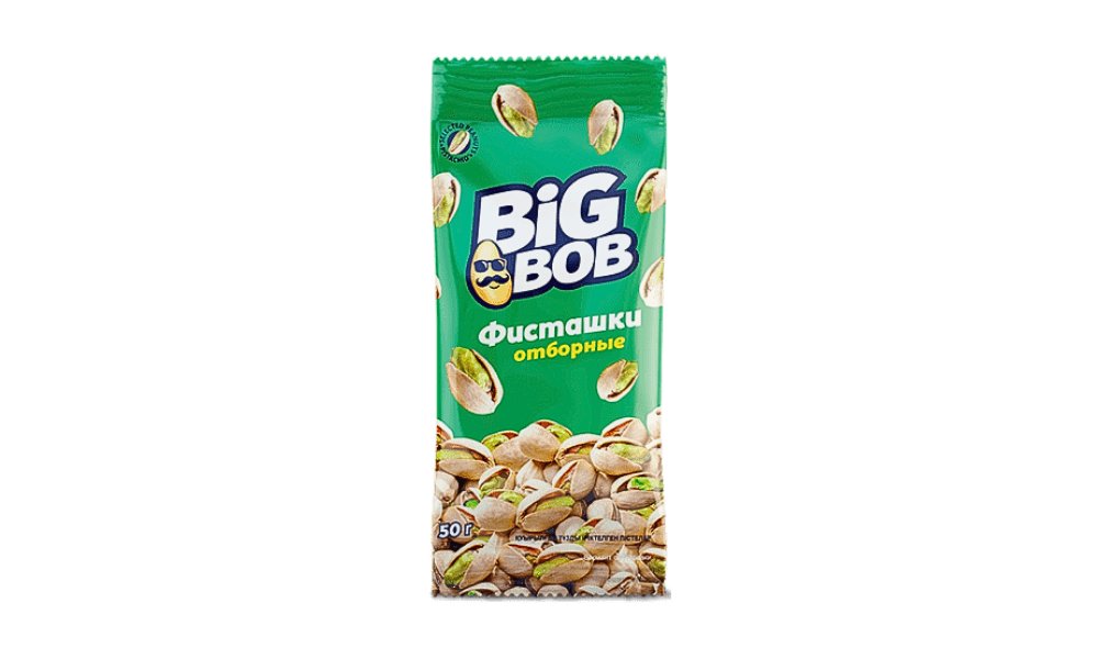 Фисташки BIG BOB Отборные 60г м/у