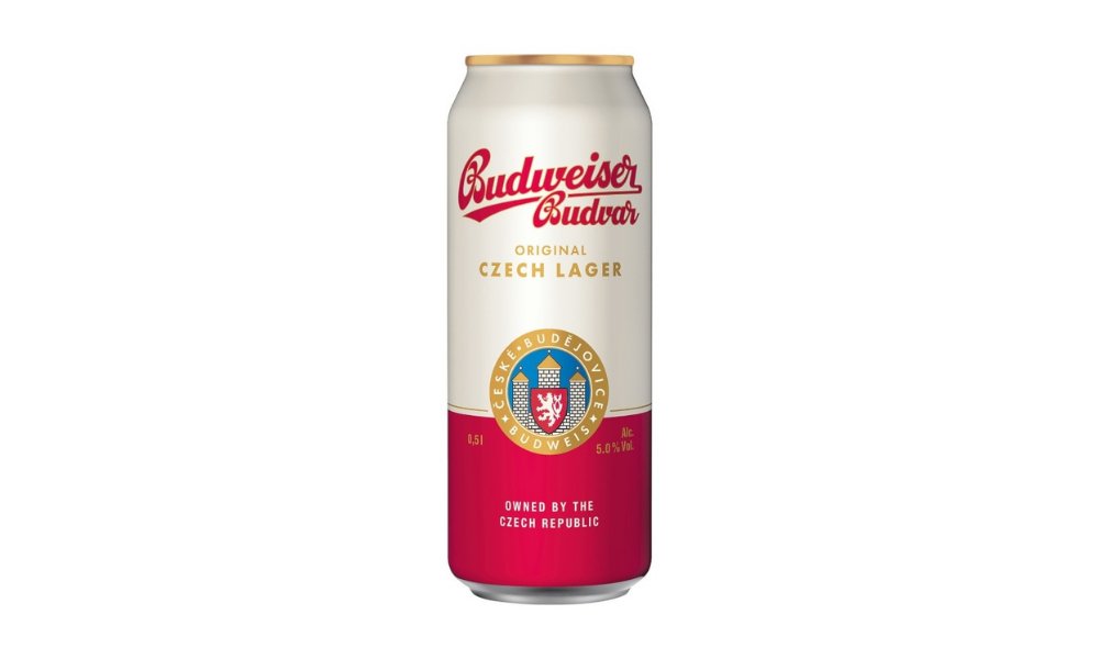Пиво BUDWEISER Original 0,5л с/б