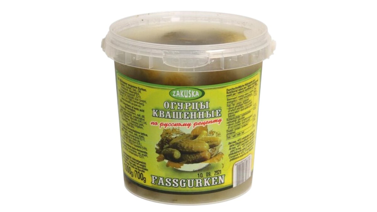 Kvašené uhorky / Огурцы бочковые