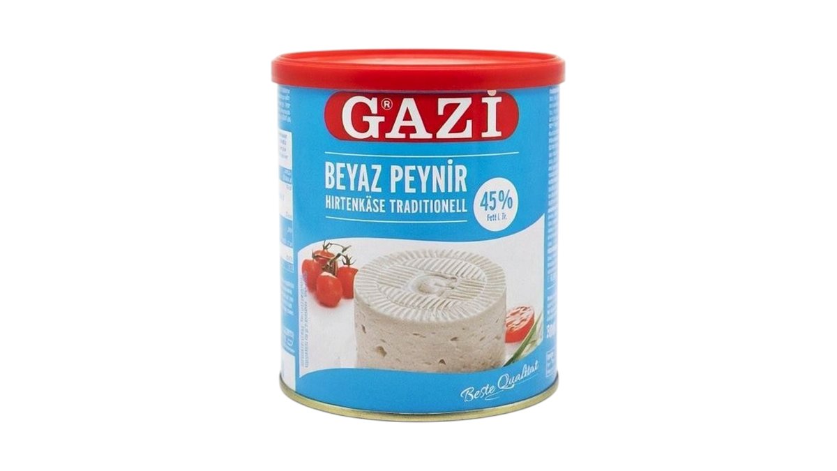 GAZI BIELY SYR %45 500G