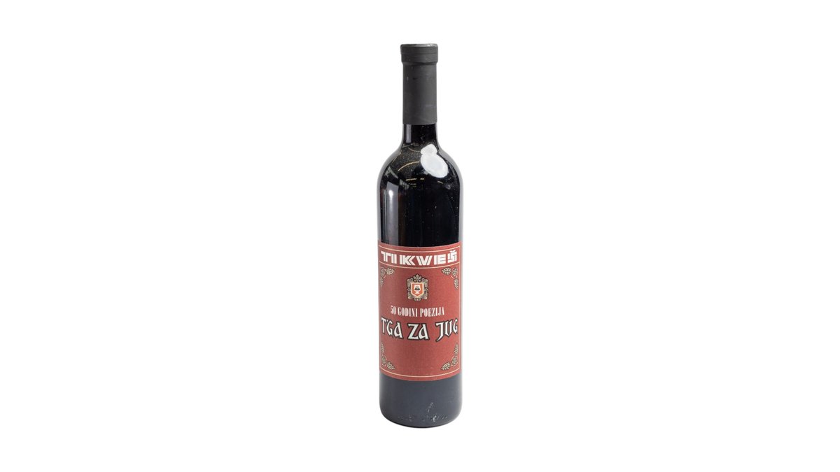 Vere e Kuqe TGA ZAG jug Red Vranec 0.75l