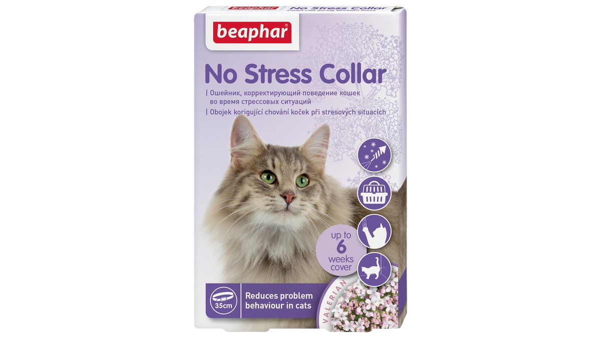 Beaphar Obojek No Stress pro kočky 35cm