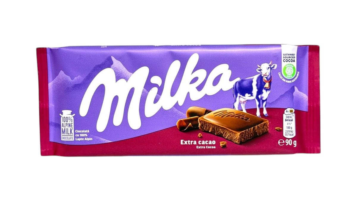 Milka Extra Cacao 90g