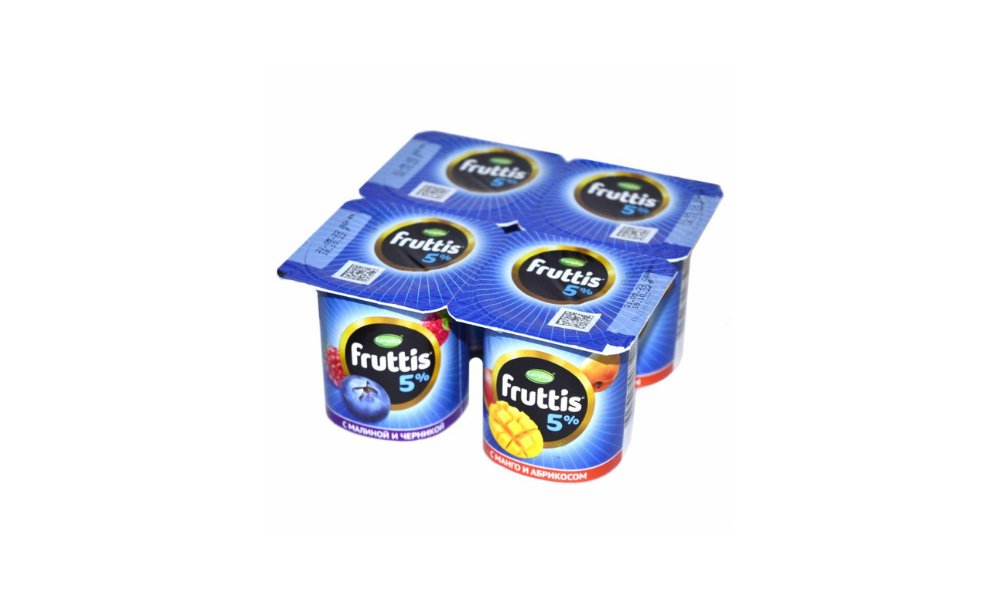 Йогуртный продукт Campina малина-черника 5% 115 г