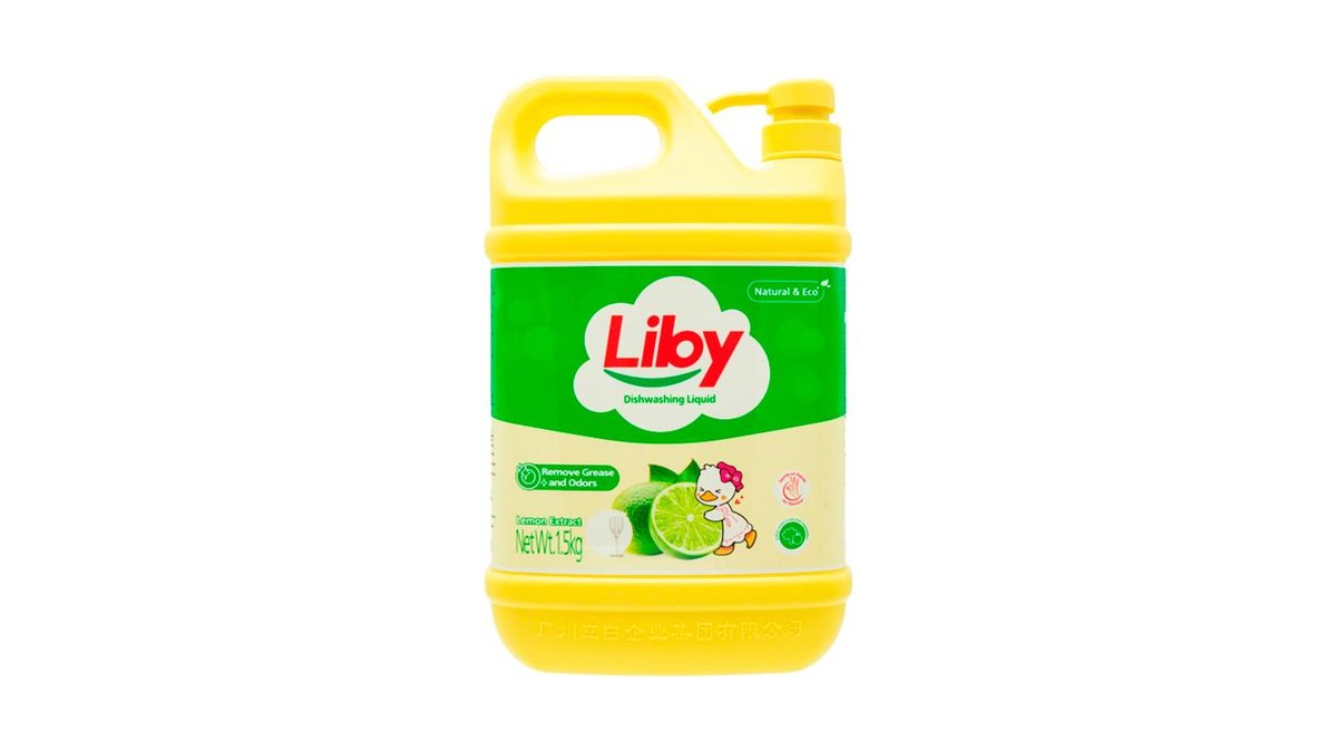 Средство для мытья посуды Liby 1,5 кг