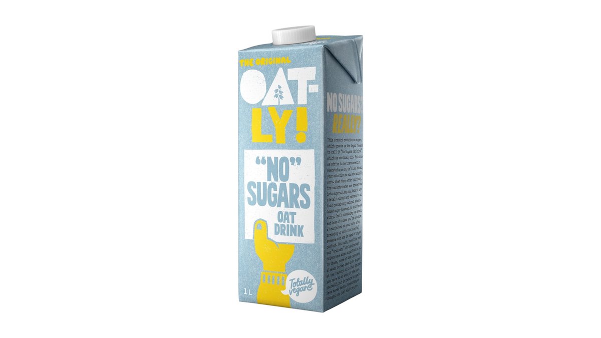 Oatly Ovsený nápoj, bez cukru, 1 l