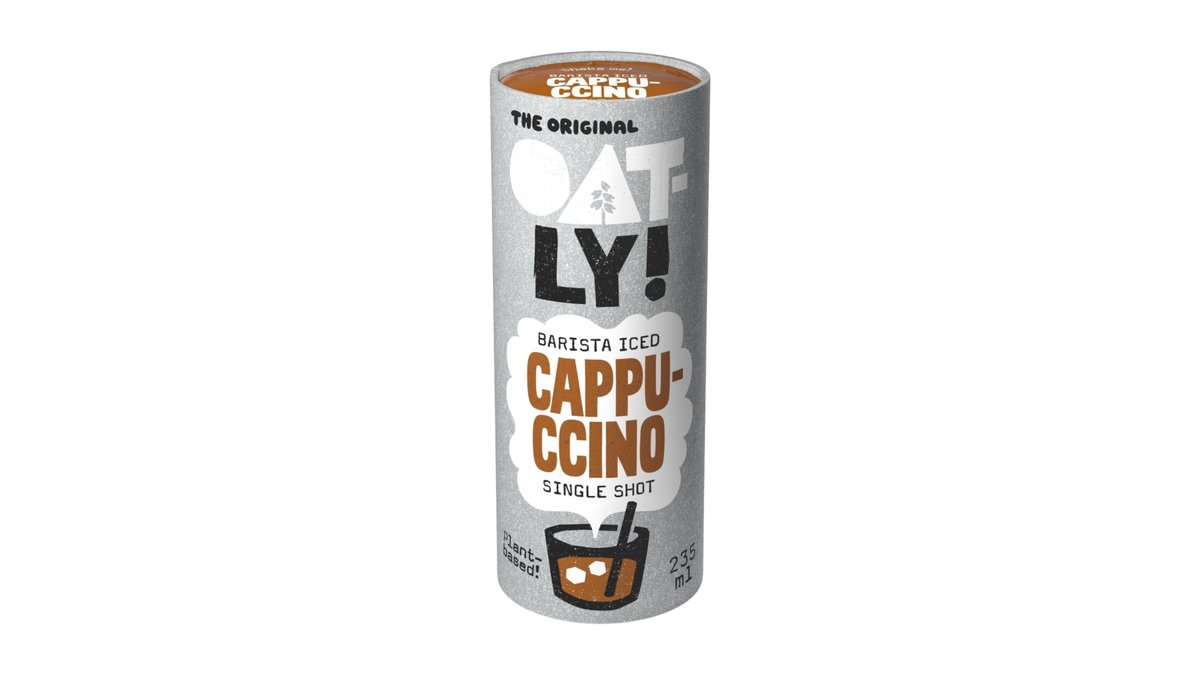 Oatly Barista Iced cappuccino, 235 ml