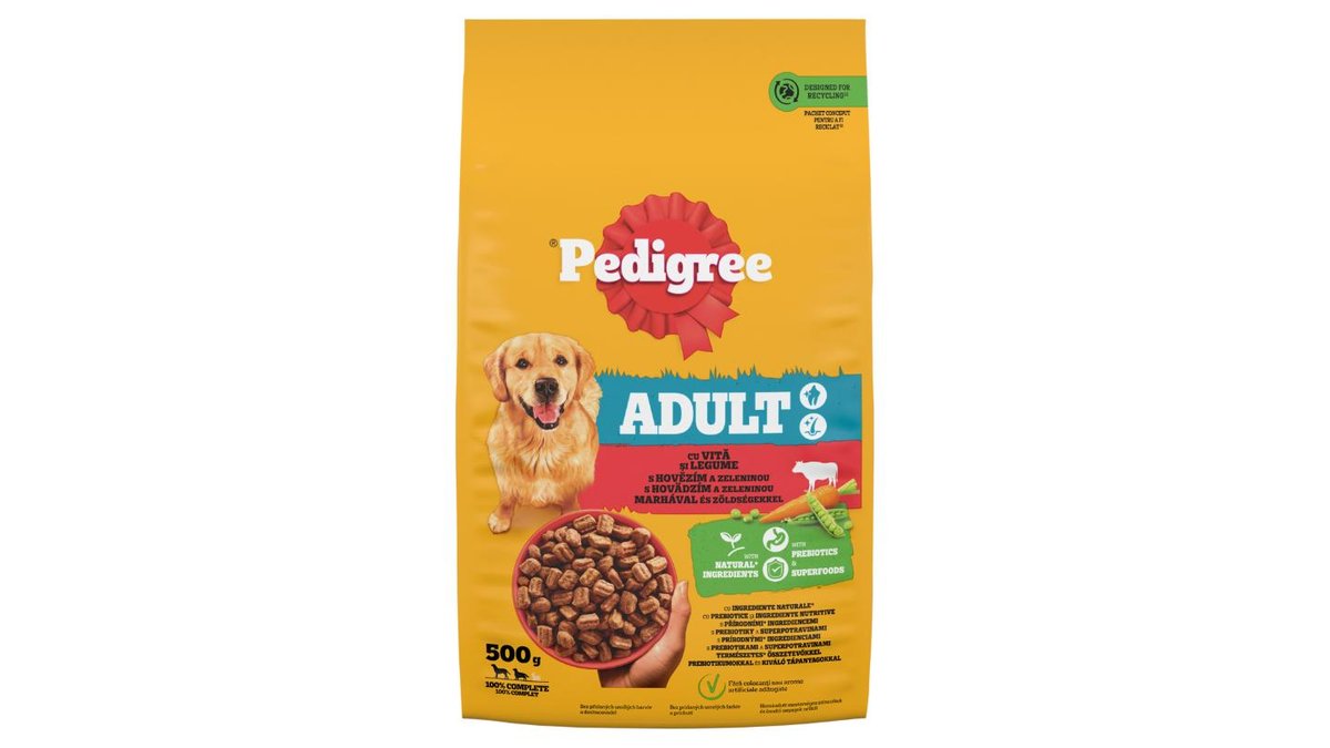 Pedigree Adult s hovězím a zeleninou 500g
