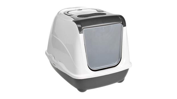 AniOne Katzentoilette Flip Cat S dunkelgrau | Fressnapf - Ltzenstrae |  Wolt