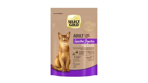 SELECT GOLD Sensitive Digestion Trockenfutter Katze Adult mit  Insekten-Protein-Mischung 1x300 g | Fressnapf Berlin Zehlendorf | Wolt