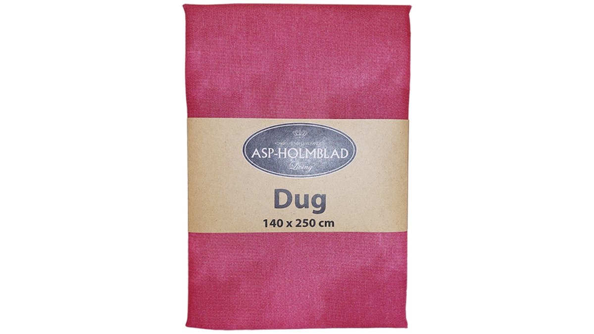 Stofdug 140 x 250 cm dybrød 1 stk.