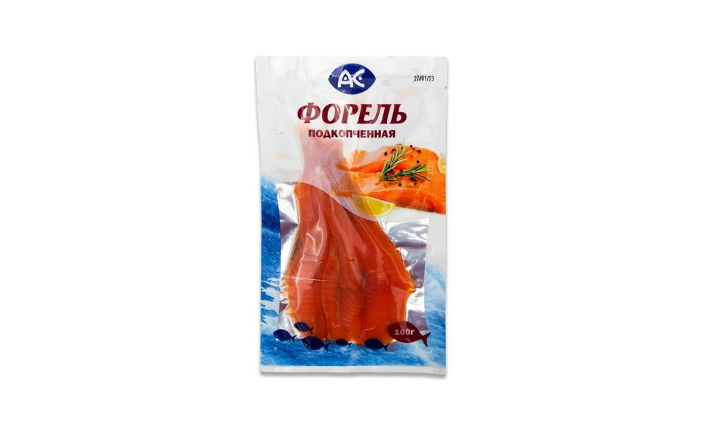 Форель AC FISH Слайсы х/к 100г
