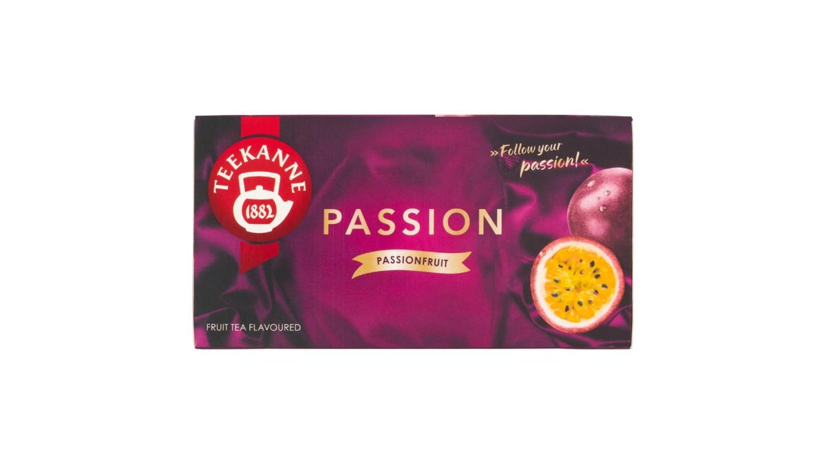 Teekanne Passion ovocno-bylinný čaj aromatizovaný s příchutí maracuji a broskve 20 x 2,25g (45g)