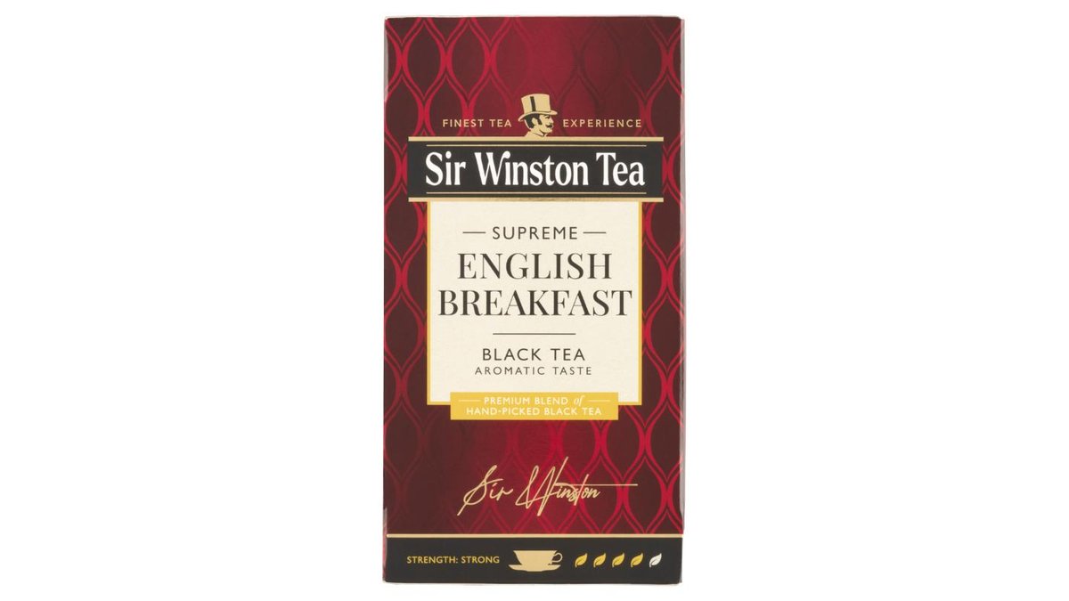 Sir Winston Tea English Breakfast černý čaj 20 x 1,8g (36g)