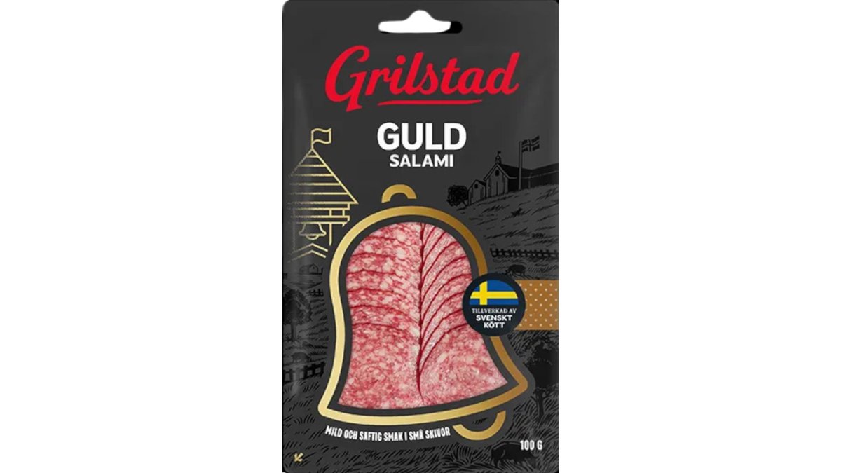 Grilstad Guldsalami, 100 g