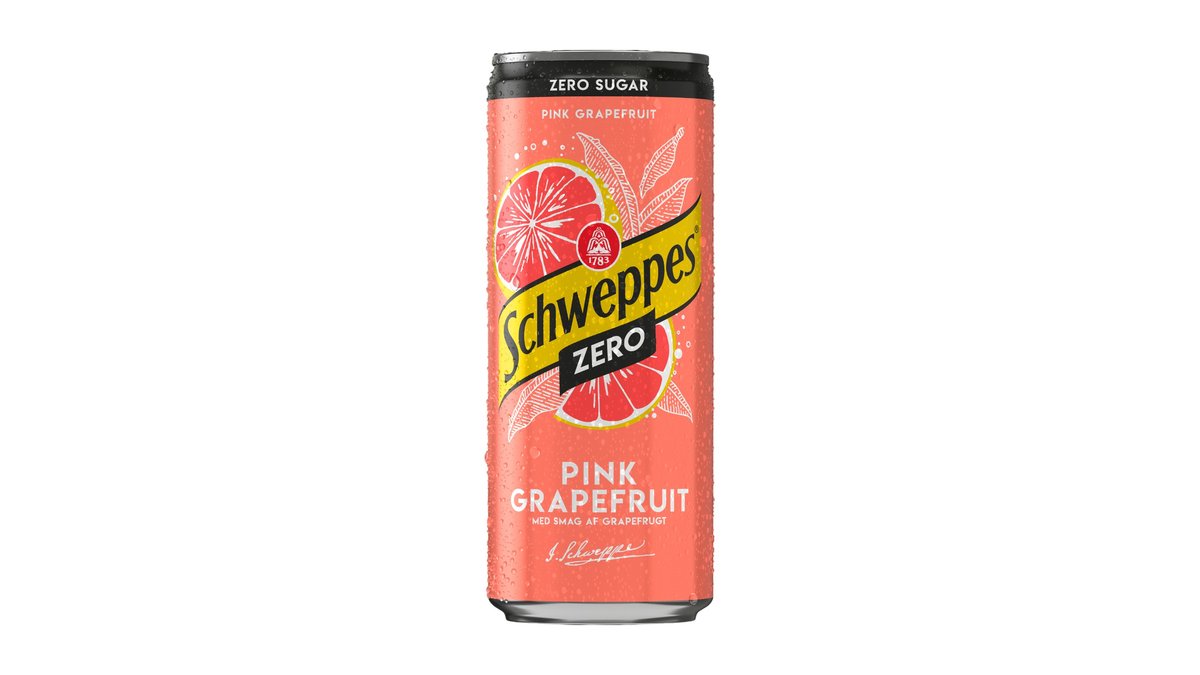 Schweppes Sodavand Pink Grapefrugt Sukkerfri