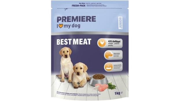 PREMIERE Trockenfutter Hund Best Meat Junior Geflgel 1x1 kg | Fressnapf -  Dsseldorf Lierenfeld | Wolt