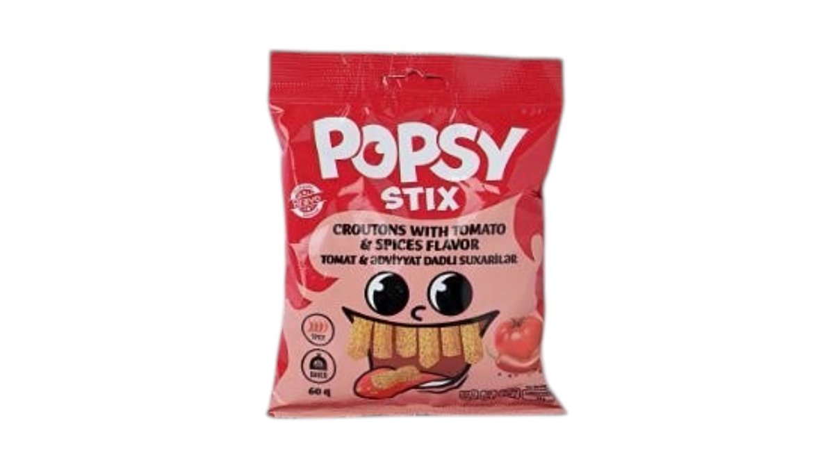 Popsy Stix Suxari Tomat Spicy 60 qr