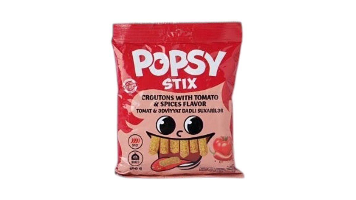 Popsy Stix Suxari Tomat Spicy 100 qr
