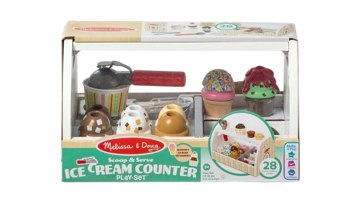 דוכן גלידה מעץ Melissa and Doug