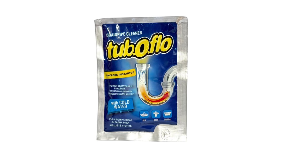 Tub.O.Flo Cold Water Drainpipe Cleaner 55g