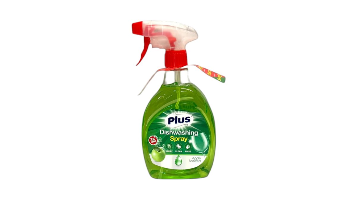 Plus Dishwashing Spray Apple 500ml