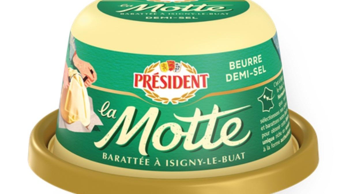 Масло President соленое la motte 80% 250 г