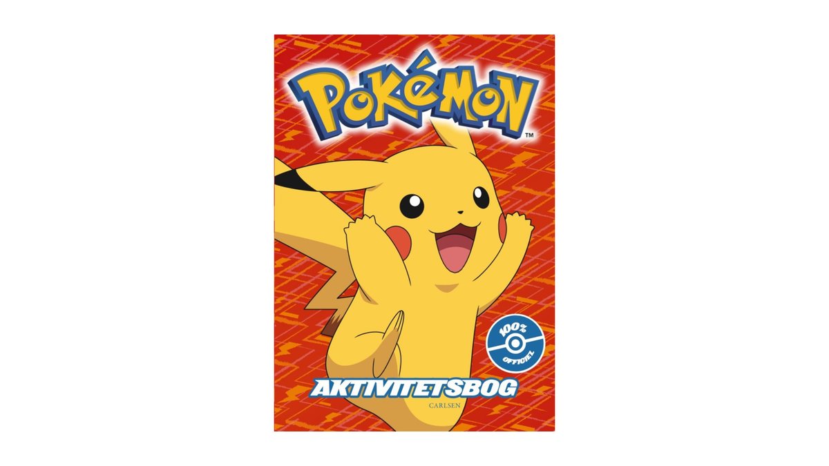 Pokémon aktivitetsbog 1 stk.