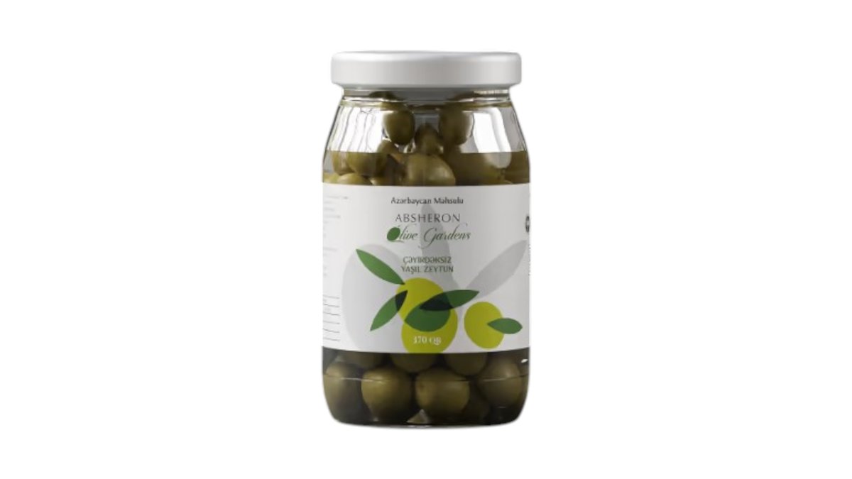 Zira Olives Yaşıl Zeytun Çəyirdəksiz 370qr