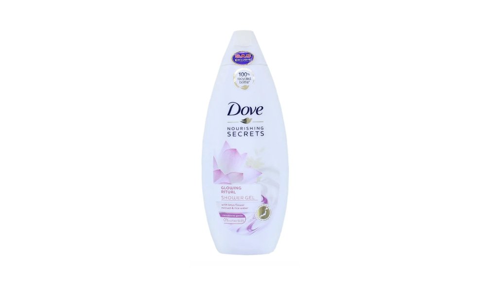 Гель для душа DOVE сияющий лотус 250 мл