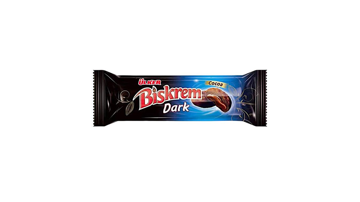Печенье Ulker Biskrem темный шоколад 100 г