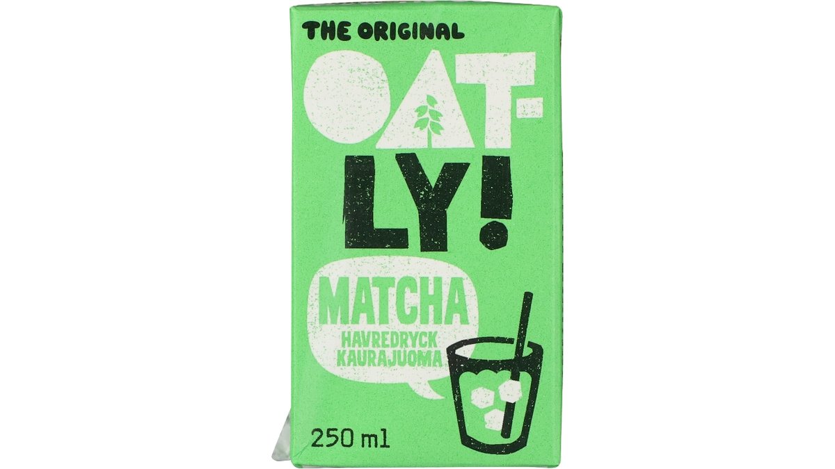 Oatly Havredrik Matcha 250Ml