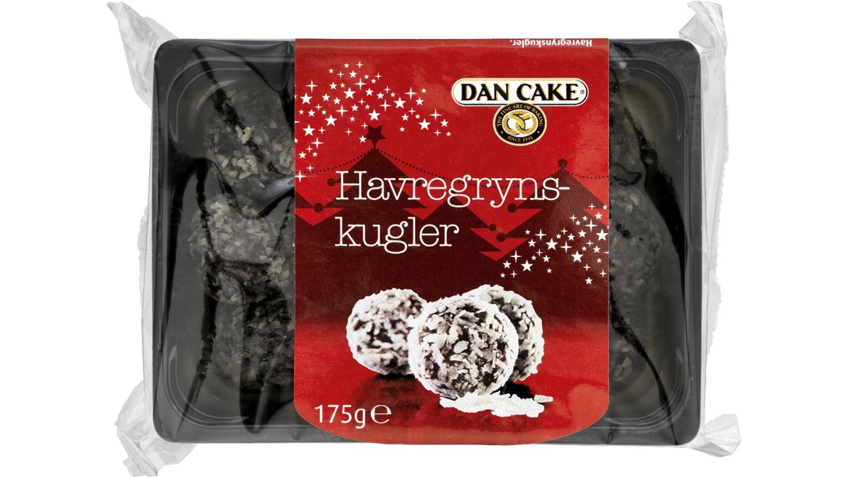 DAN CAKE HAVREGRYNSKUGLER 175 g