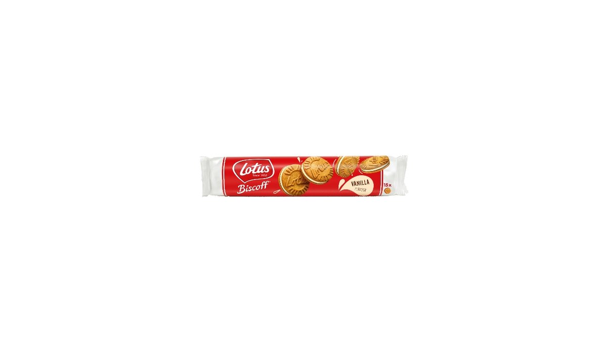 Lotus Biscoff sandwich m/vanilje 150 g