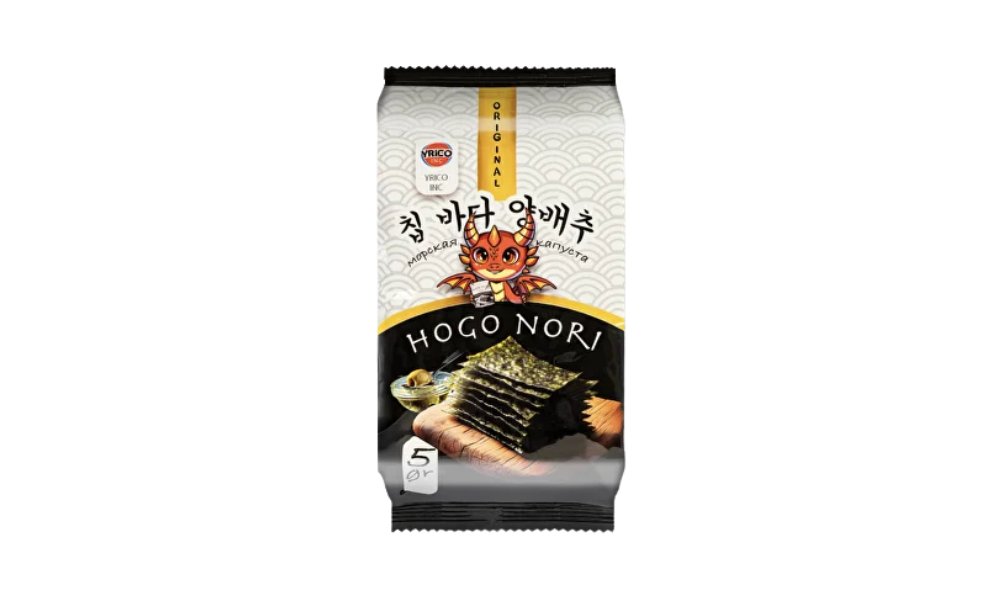 Чипсы HOGONORI Морская капуста Оливковое масло 5г