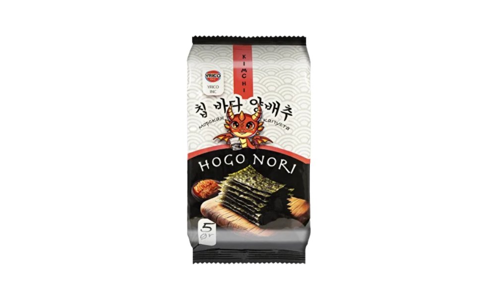 Чипсы HOGONORI Морская капуста Кимчи 5г