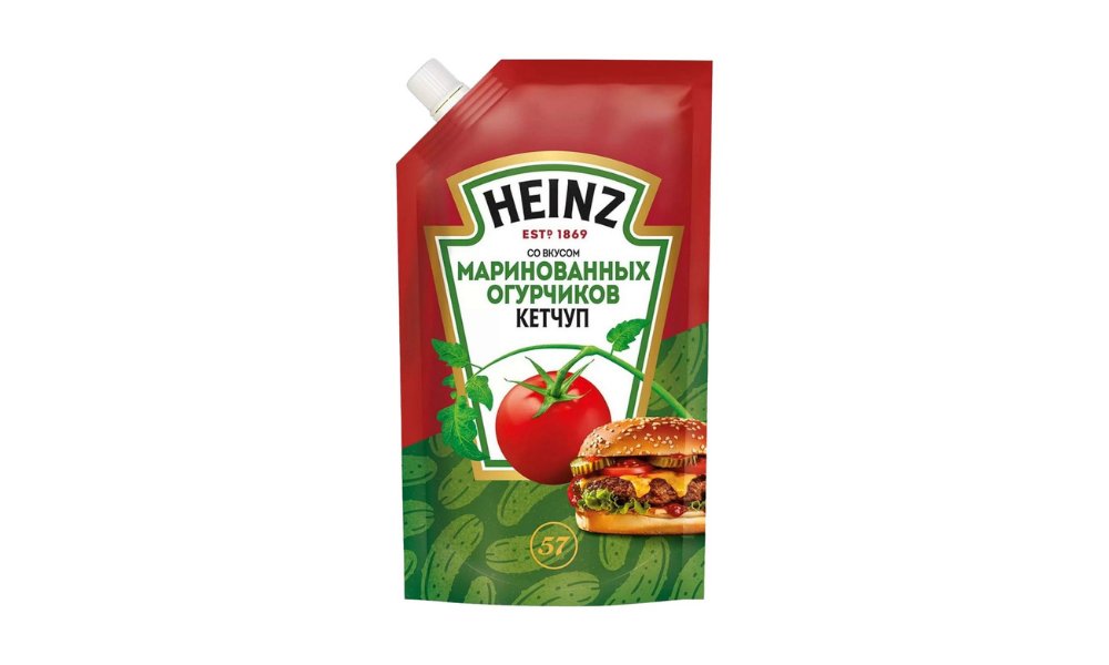 Кетчуп HEINZ Со вкусом маринованных огурчиков 320г м/у